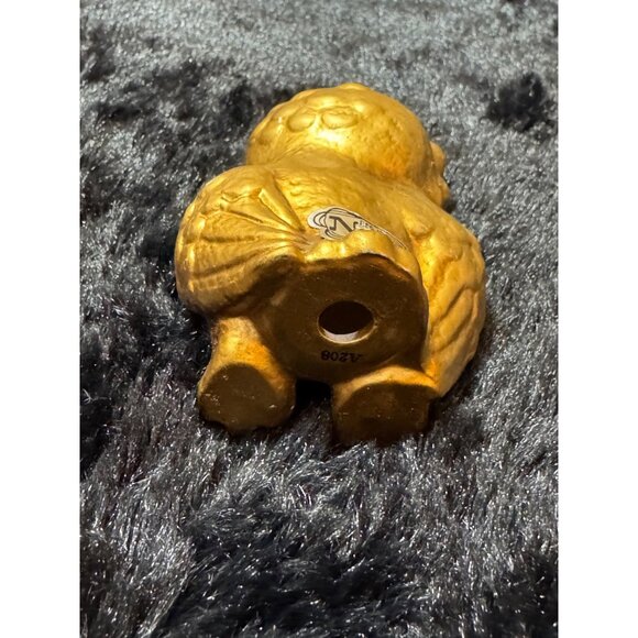 Vintage Noreast Gold Owl Figurine Crafted In Japan - Picture 4 of 5